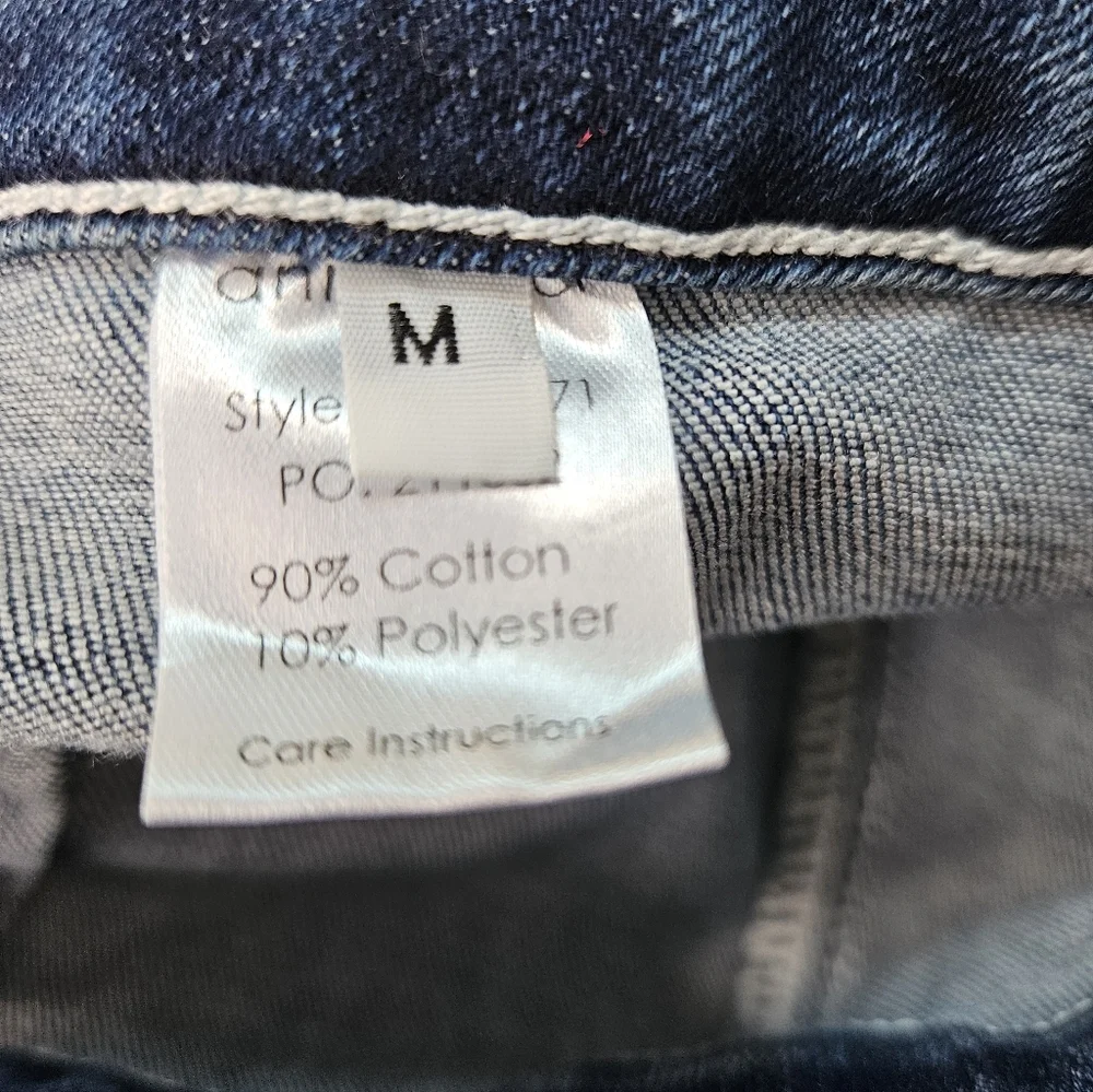 Dark Wash Flare Jeans Size M Stretch Fit